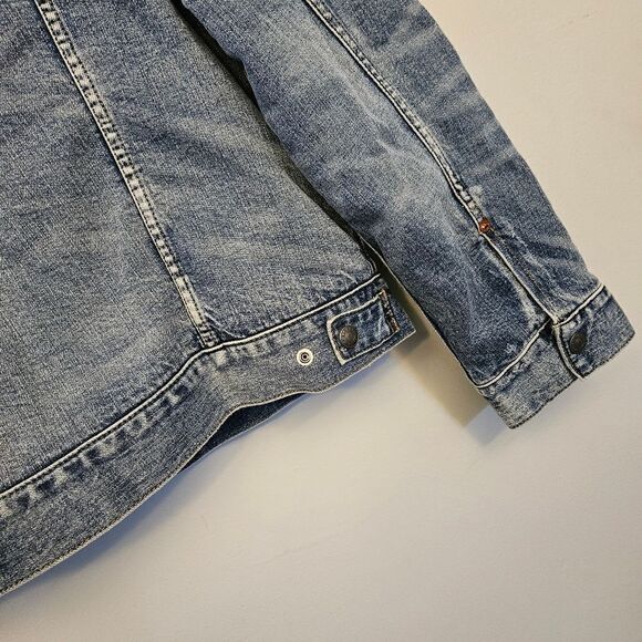 AE Denim Sherpa Jacket - Picture 8 of 11